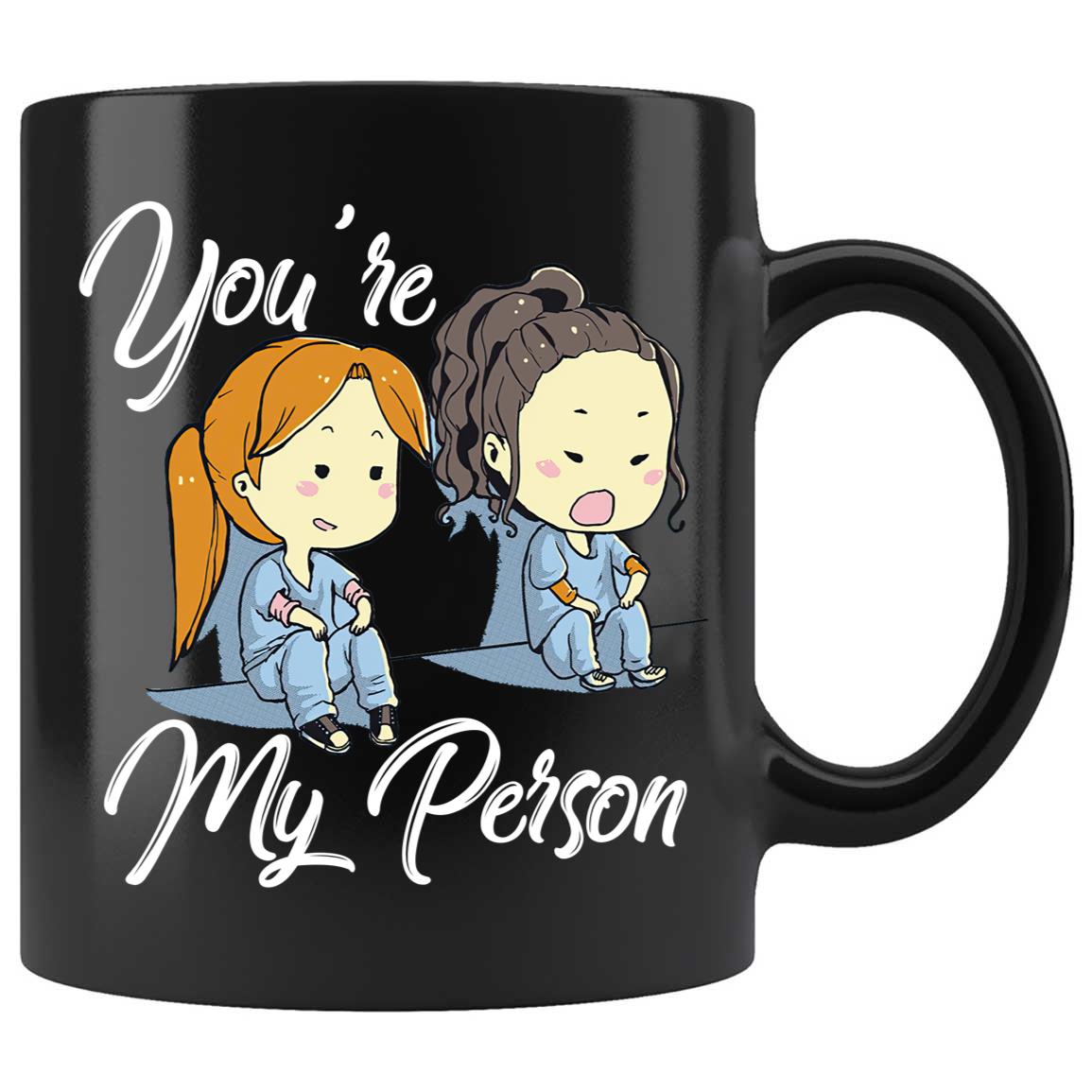 Skitongifts Coffee Mug Funny Ceramic Novelty You're My Person 8LYtZmT