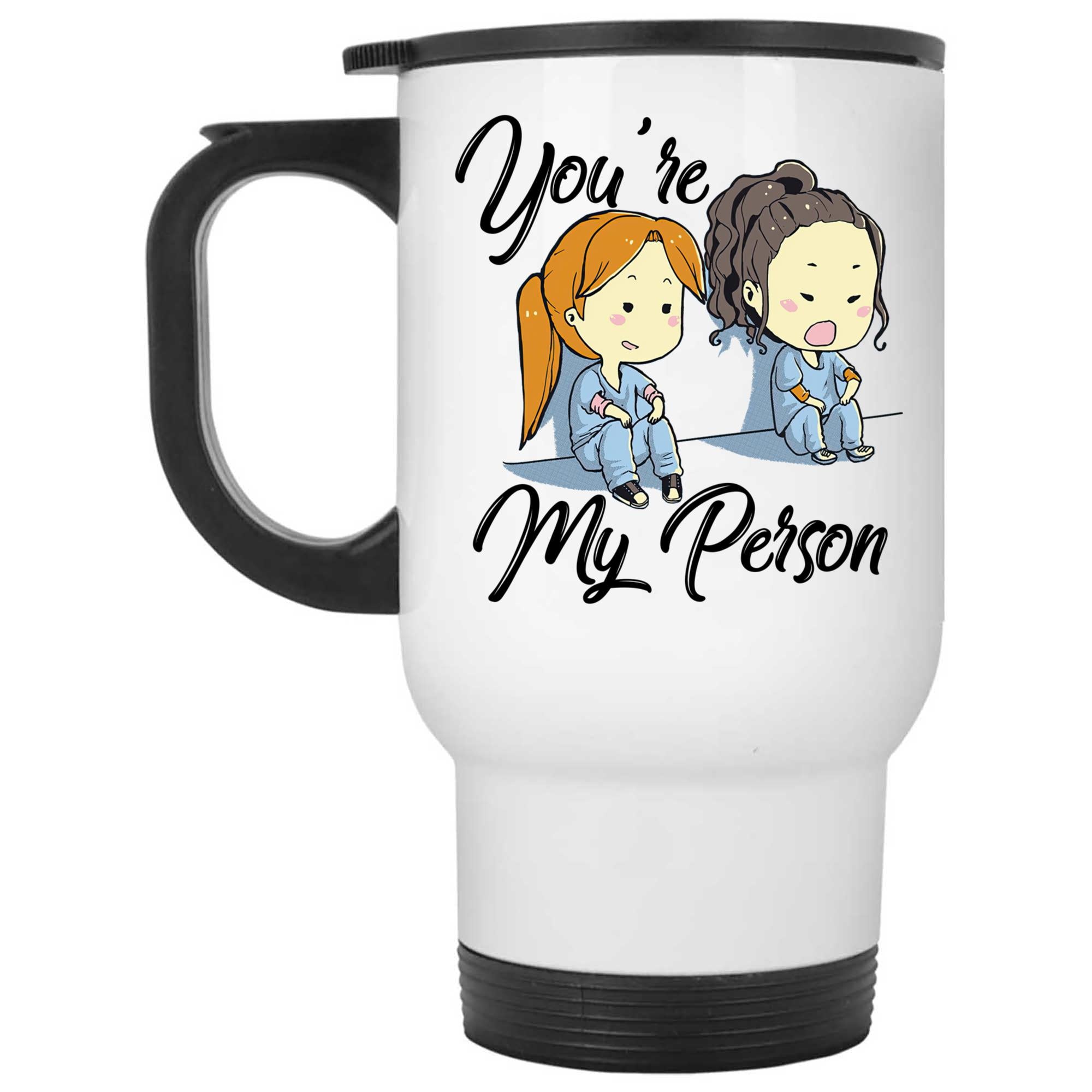 Skitongifts Coffee Mug Funny Ceramic Novelty You're My Person 8LYtZmT