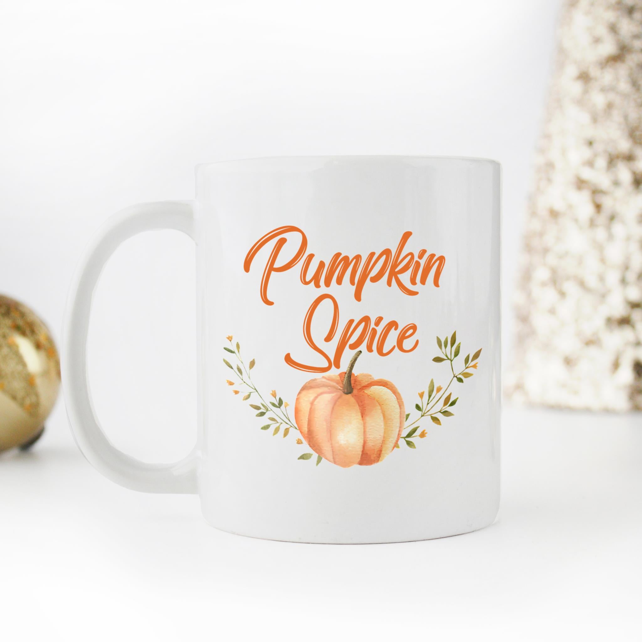 Skitongifts Coffee Mug Funny Ceramic Novelty Pumpkin Spice LXYWu63