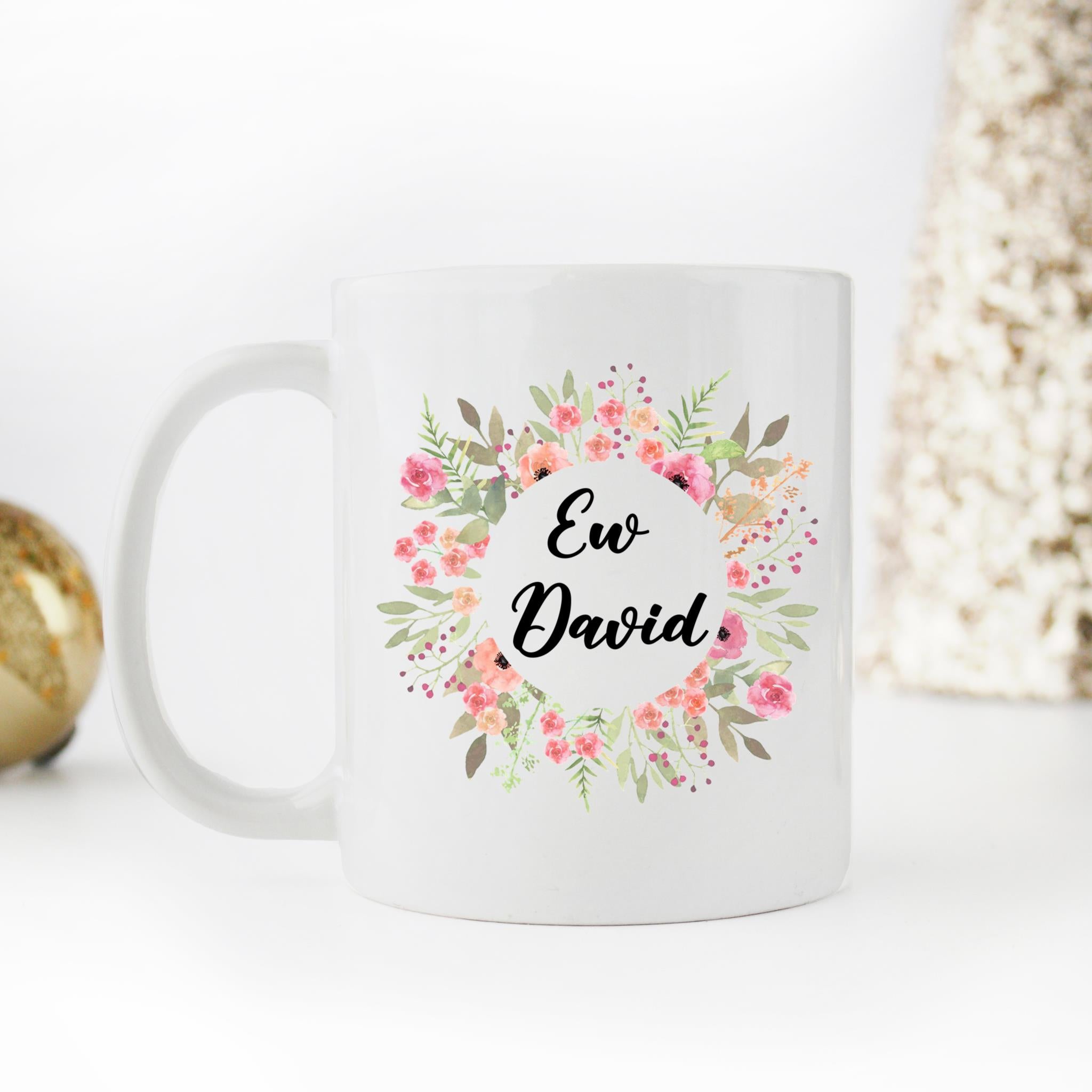 Skitongifts Coffee Mug Funny Ceramic Novelty Ew David xQAN3Gk