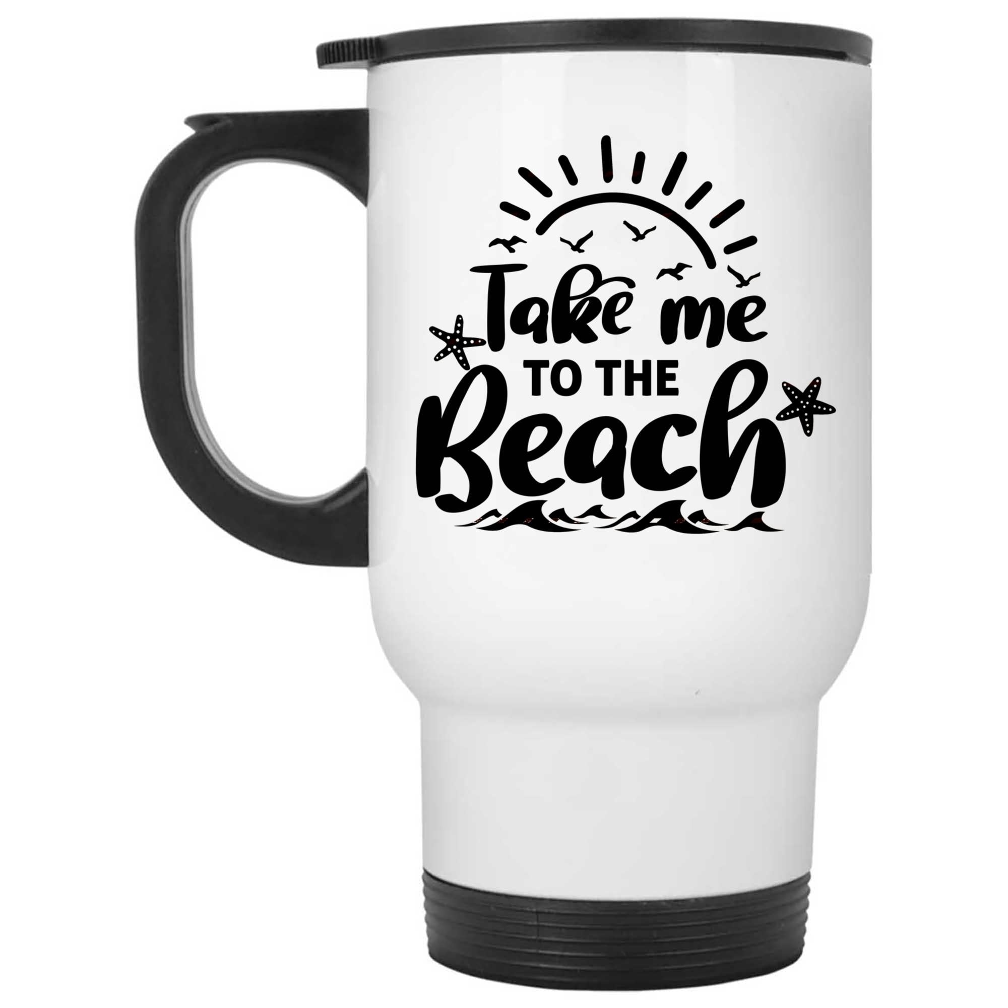 Skitongifts Coffee Mug Funny Ceramic Novelty Take Me To The Beach kuCtvCE