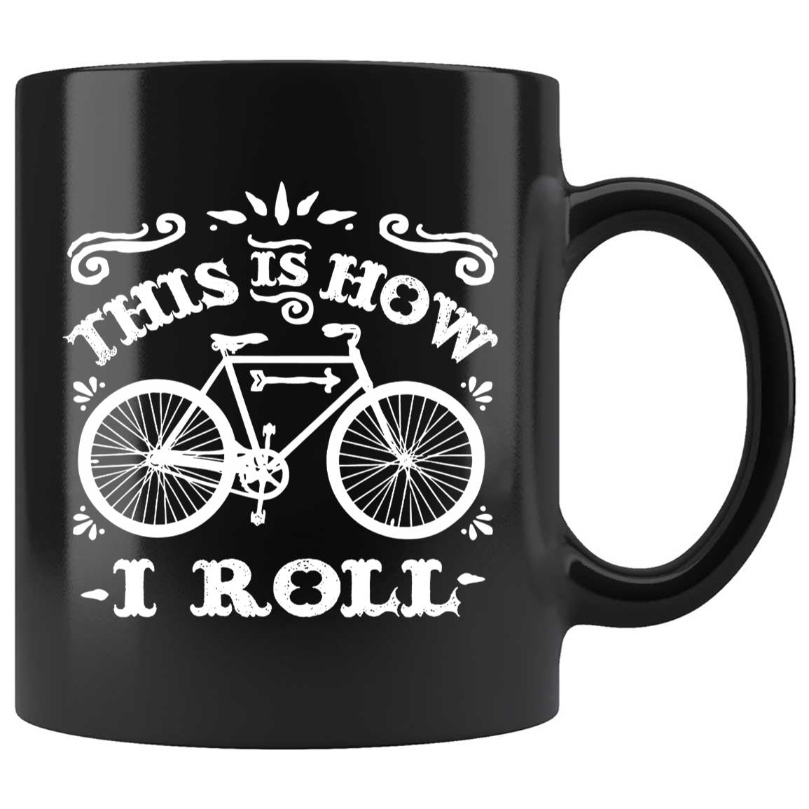 Skitongifts Coffee Mug Funny Ceramic Novelty This Is How I Roll FaXMoY3
