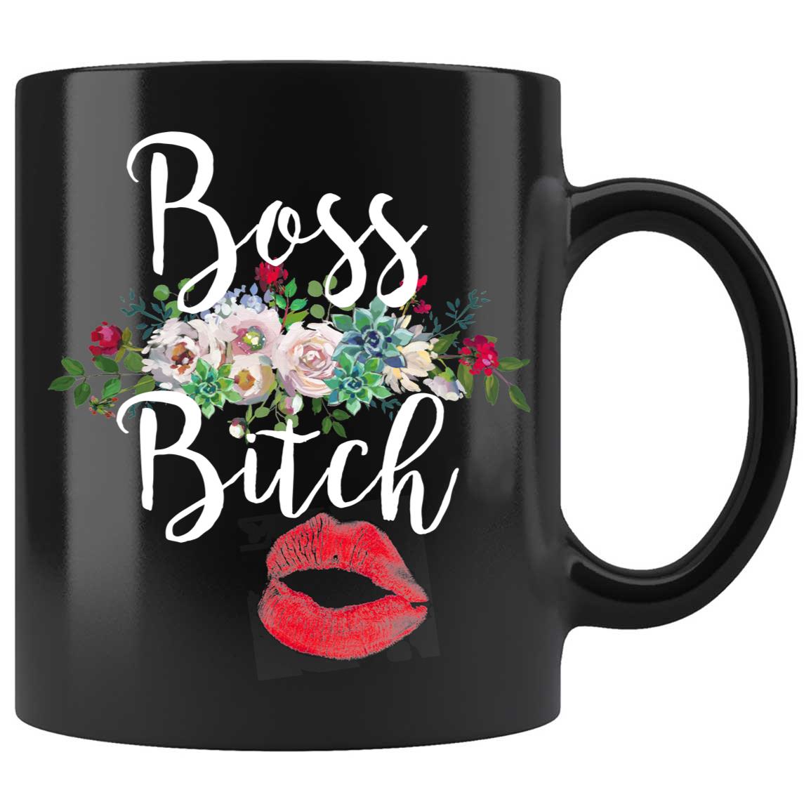 Skitongifts Coffee Mug Funny Ceramic Novelty Boss Bitch h1ytMfu