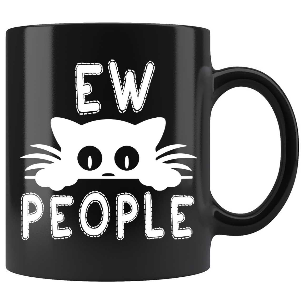 Skitongifts Coffee Mug Funny Ceramic Novelty Ew People e0EFFe1