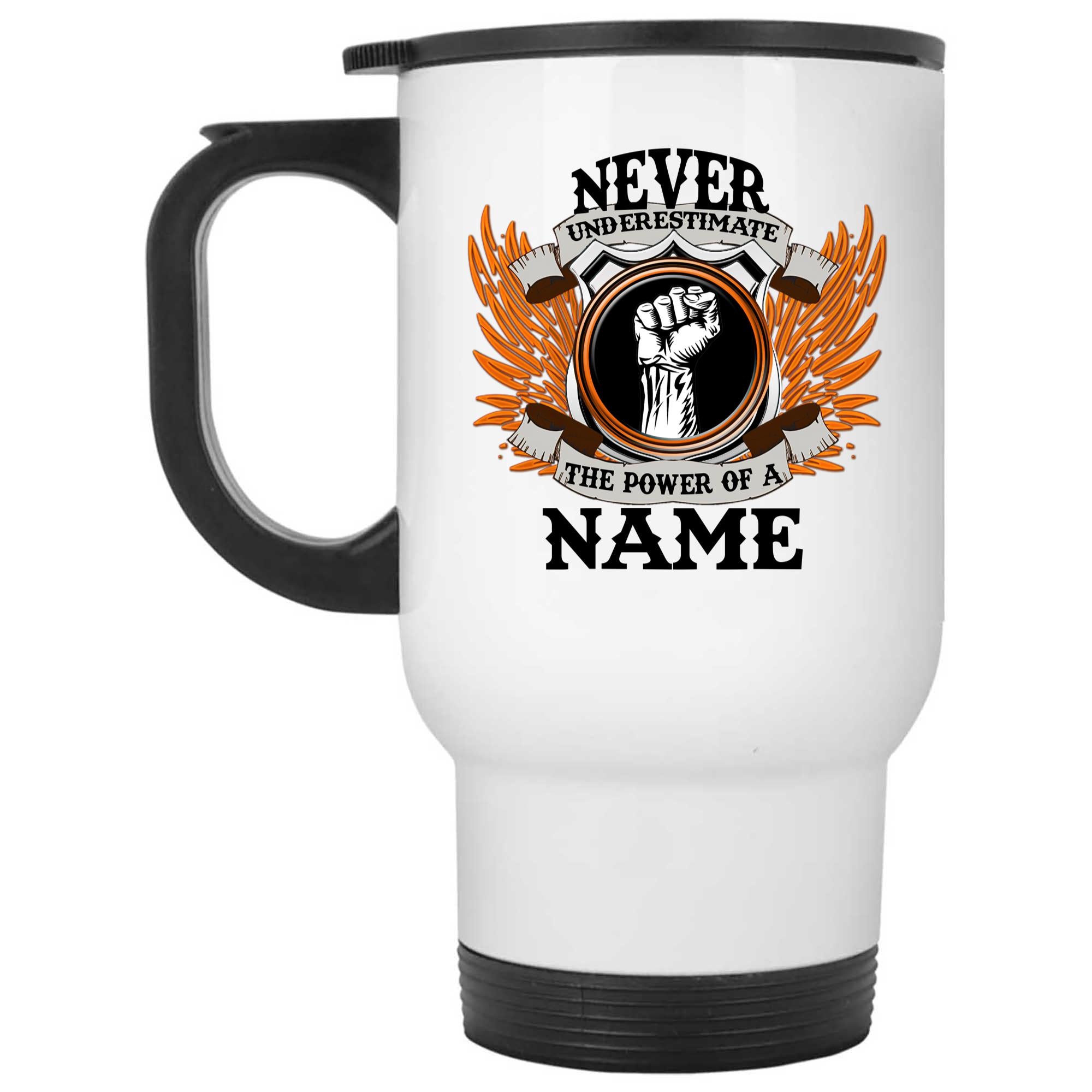 Skitongifts Coffee Mug Funny Ceramic Novelty Never Underestimate The Power Of Ian Lnz8WM1