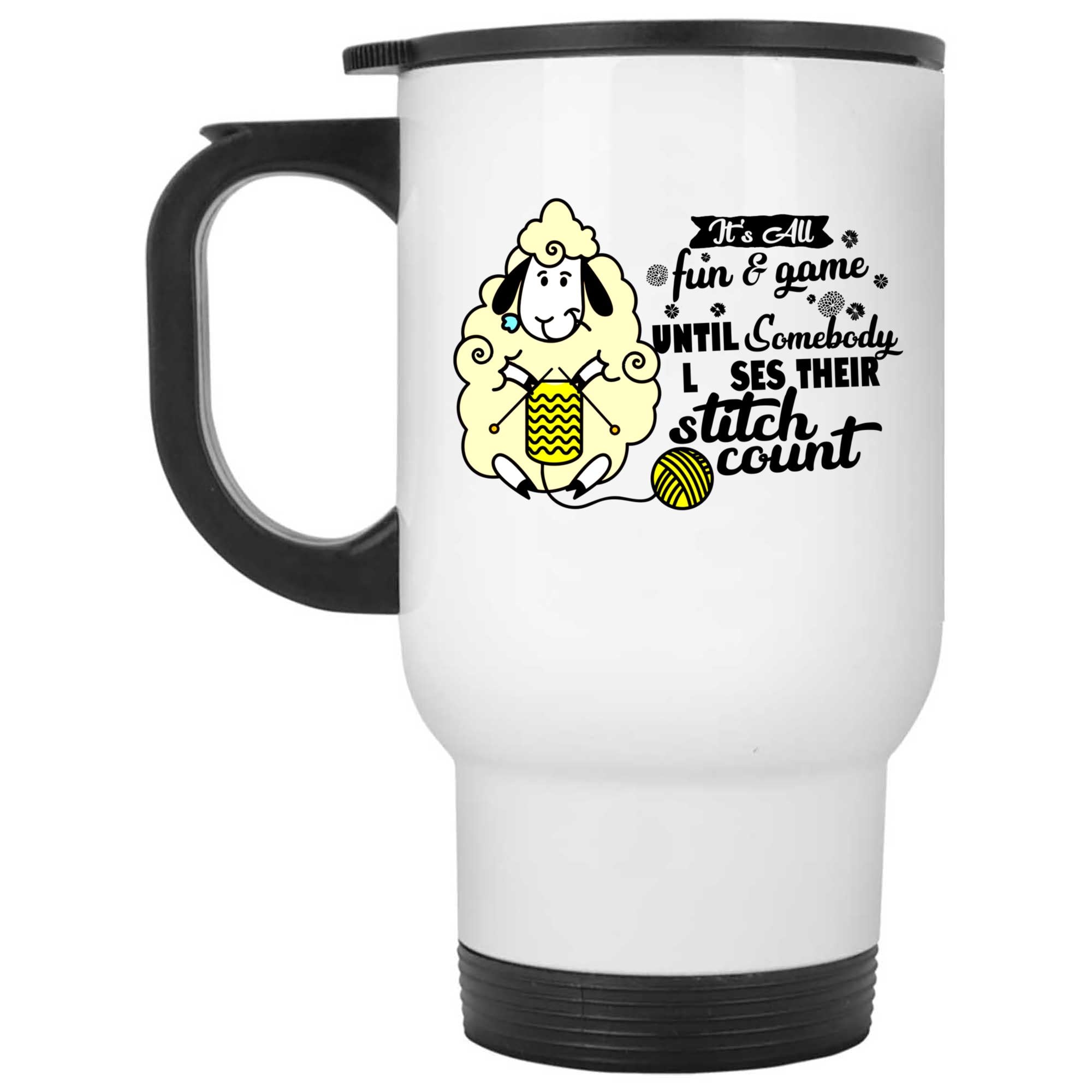 Skitongifts Coffee Mug Funny Ceramic Novelty It's All Fun And Game Until Somebody Loses Their vxJOXU5
