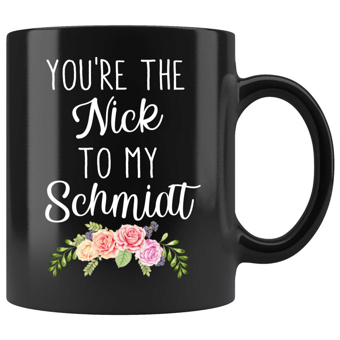 Skitongifts Coffee Mug Funny Ceramic Novelty New Girl, You're The Nick To My Schmidt Funny Cute Best Friends Matching VXOithZ