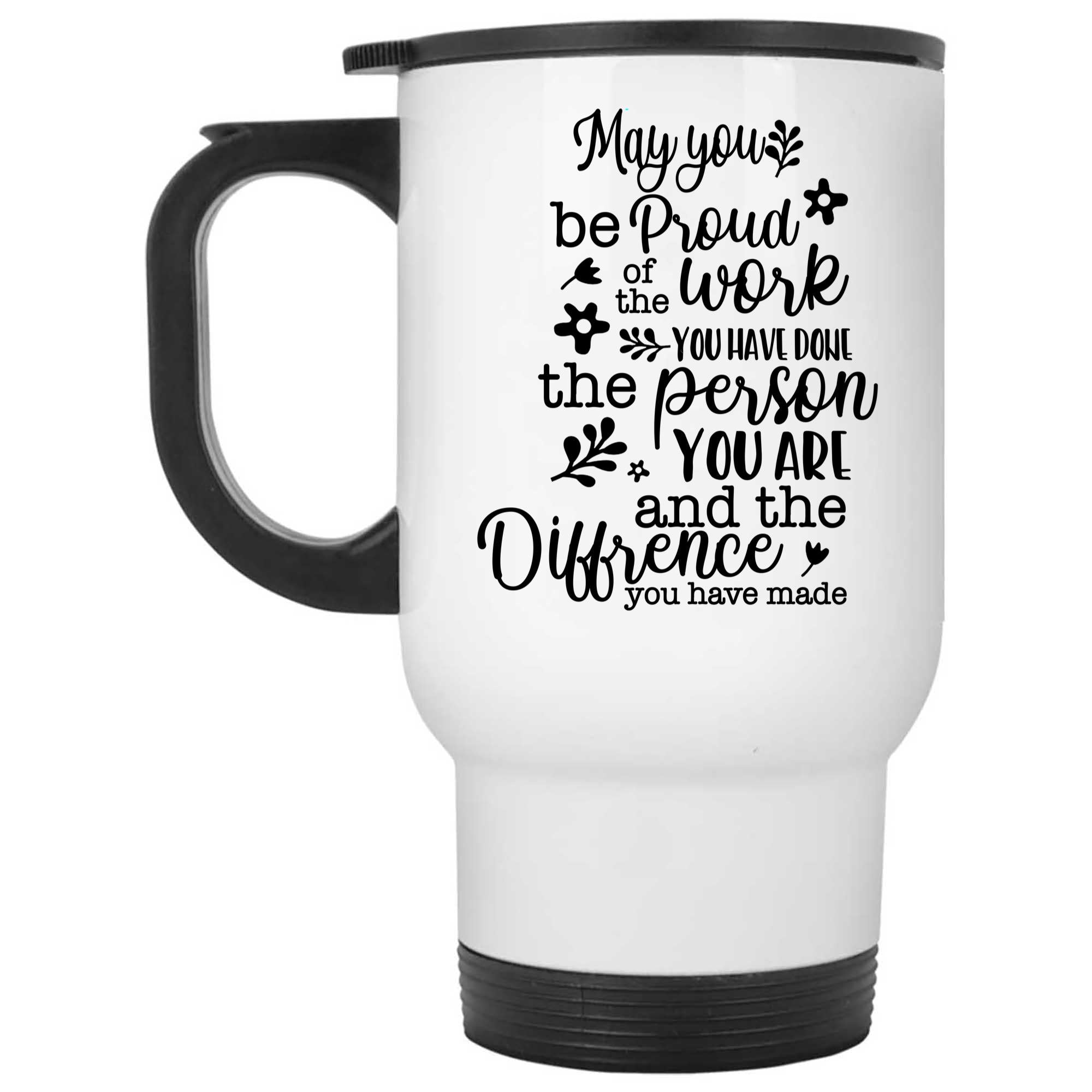 Skitongifts Coffee Mug Funny Ceramic Novelty Personalized Retirement Happy, May You Be Proud Of The Work You Have Done, You Have Made-A JpLomzT