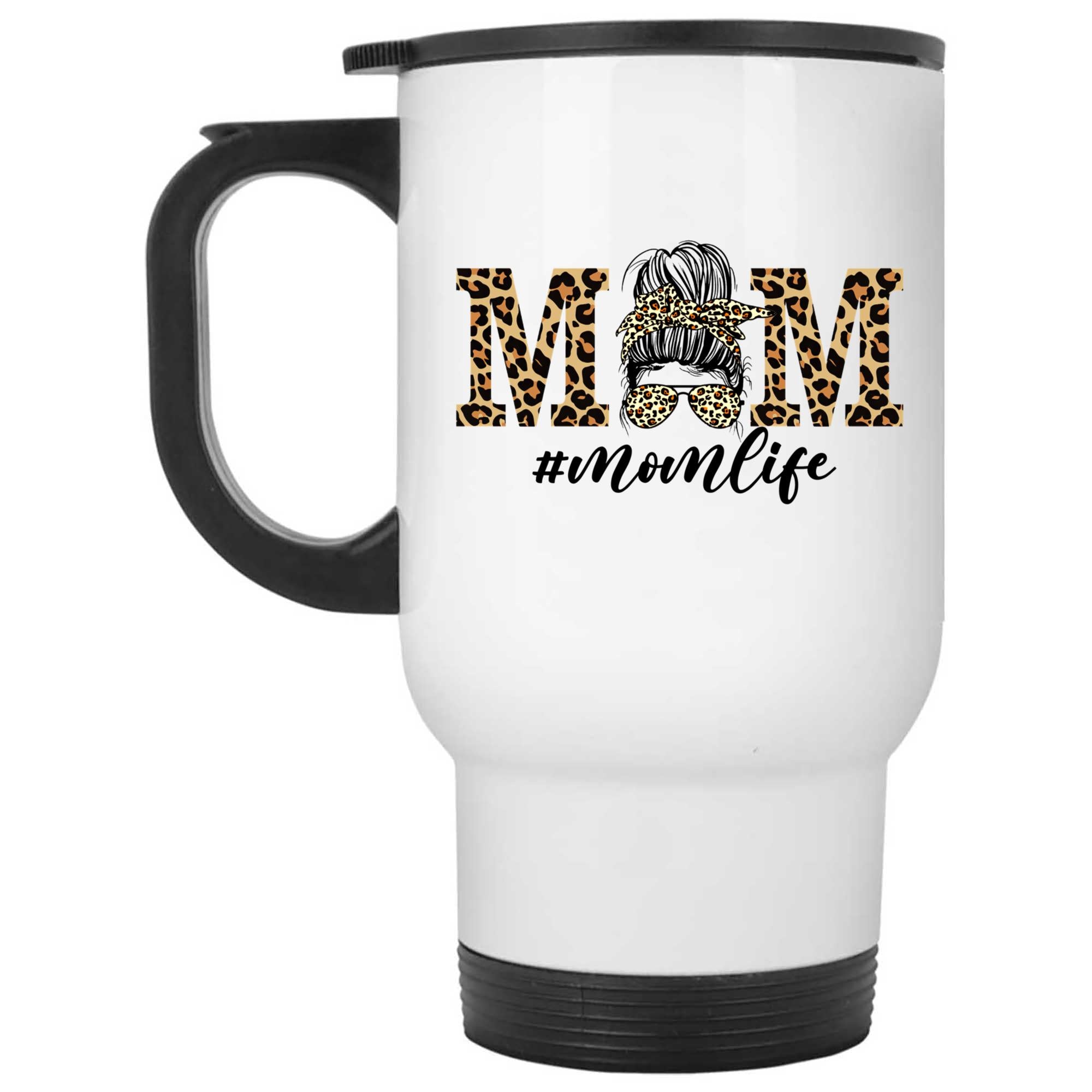Skitongifts Coffee Mug Funny Ceramic Novelty Momlife Of1z8nI