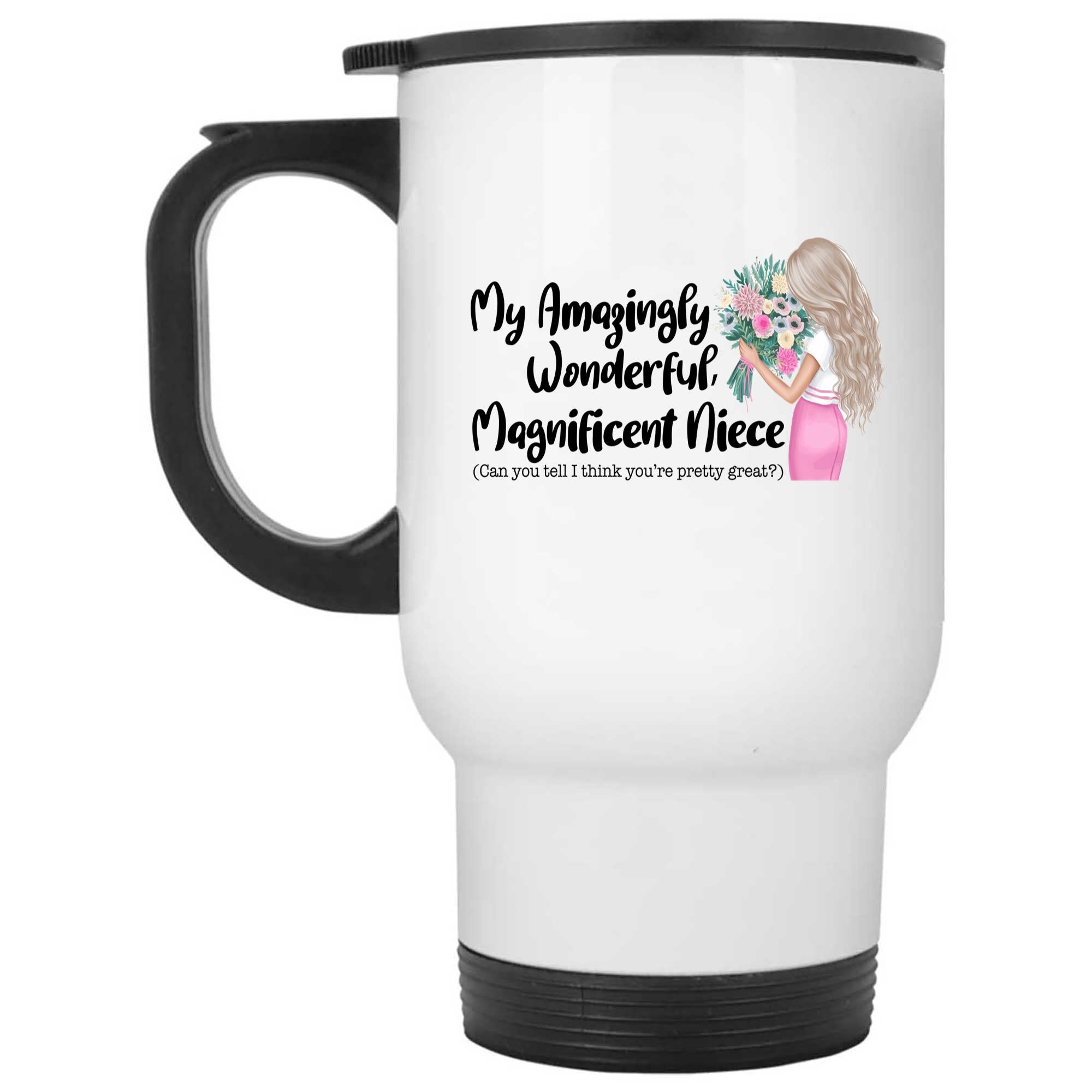 Skitongifts Coffee Mug Funny Ceramic Novelty My Amazing, Wonderful, Magnificent Niece E3IdQ4l