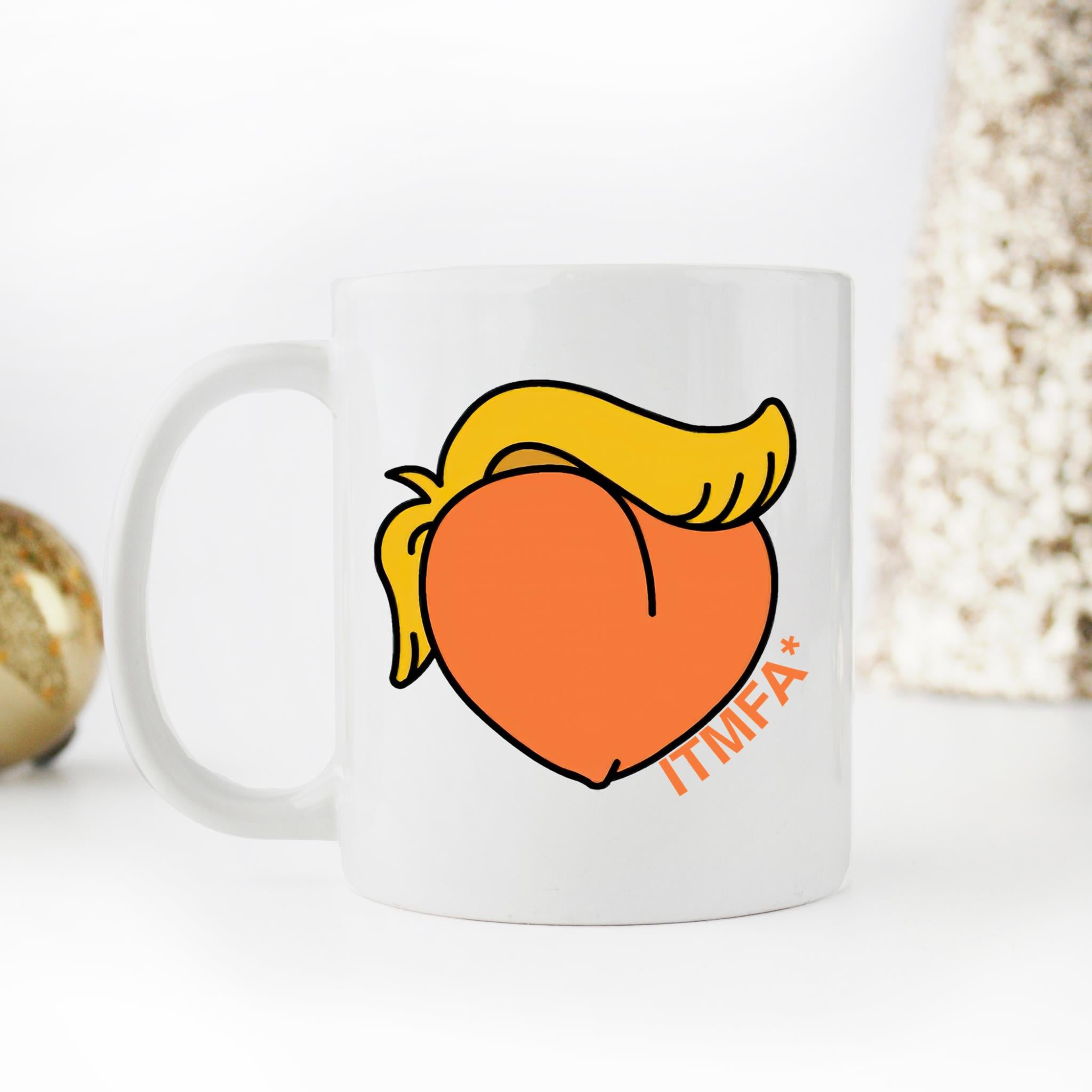 Skitongifts Coffee Mug Funny Ceramic Novelty Itmfa Impeach Trump ElzwvPJ