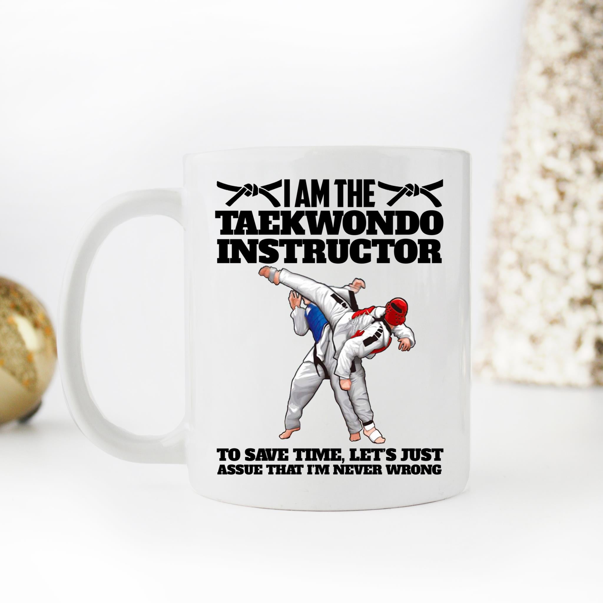 Taekwondo, Martial Arts, Taekwondo Mom Definition Gifts For Mom Funny  Gifts Coffee Mug