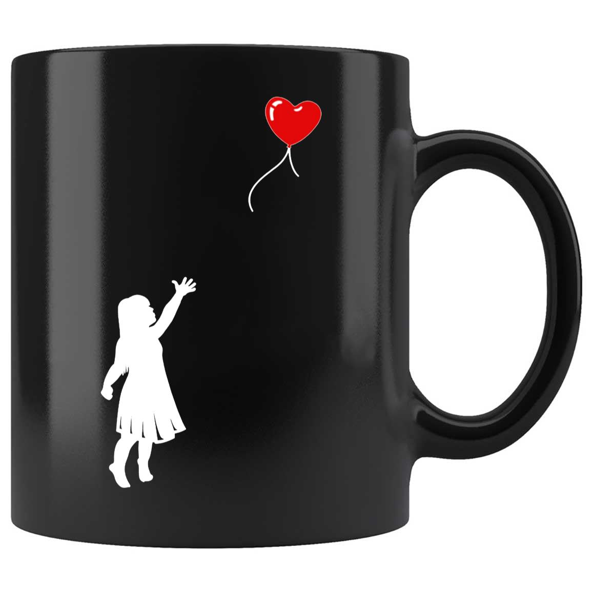 Skitongifts Coffee Mug Funny Ceramic Novelty There Is Always Hope (Girl With Red Balloon) EO9opei