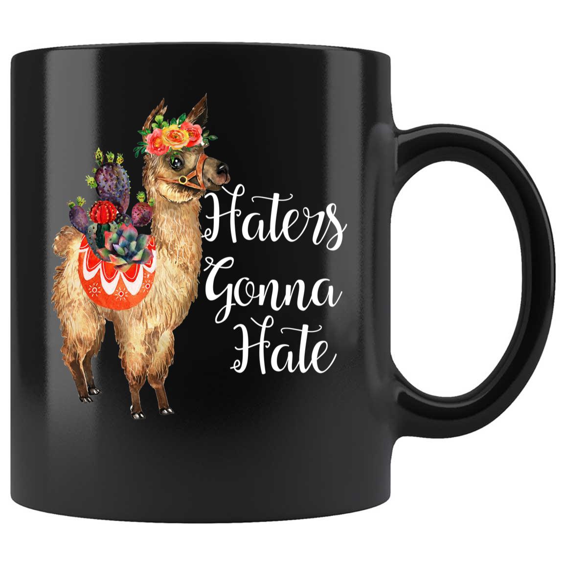 Skitongifts Coffee Mug Funny Ceramic Novelty Haters Gonna Hate rOGgrdQ
