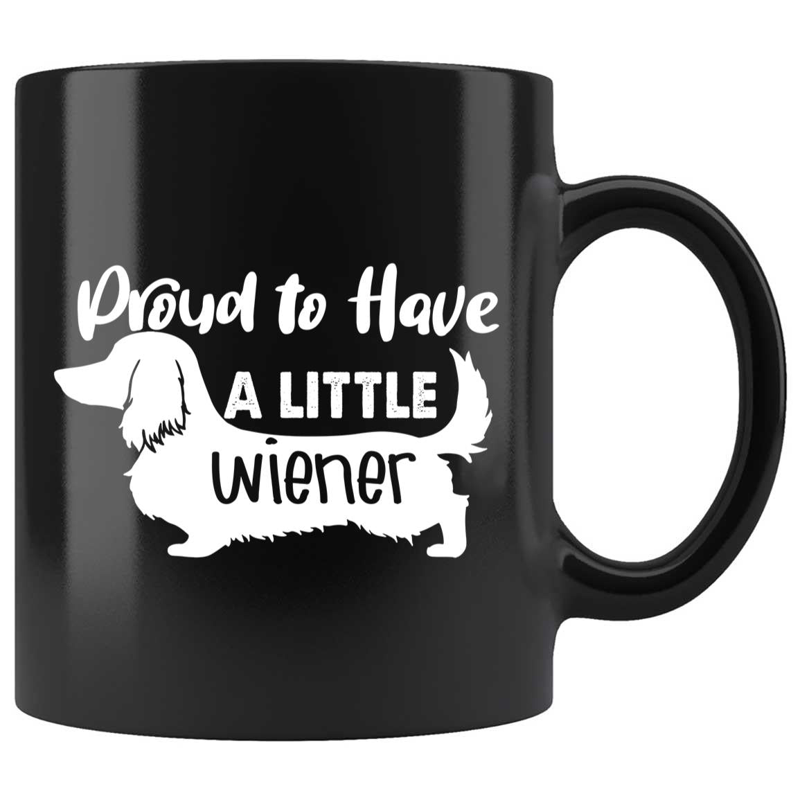 Skitongifts Coffee Mug Funny Ceramic Novelty Long Haired Dachshund 4z4UVLc