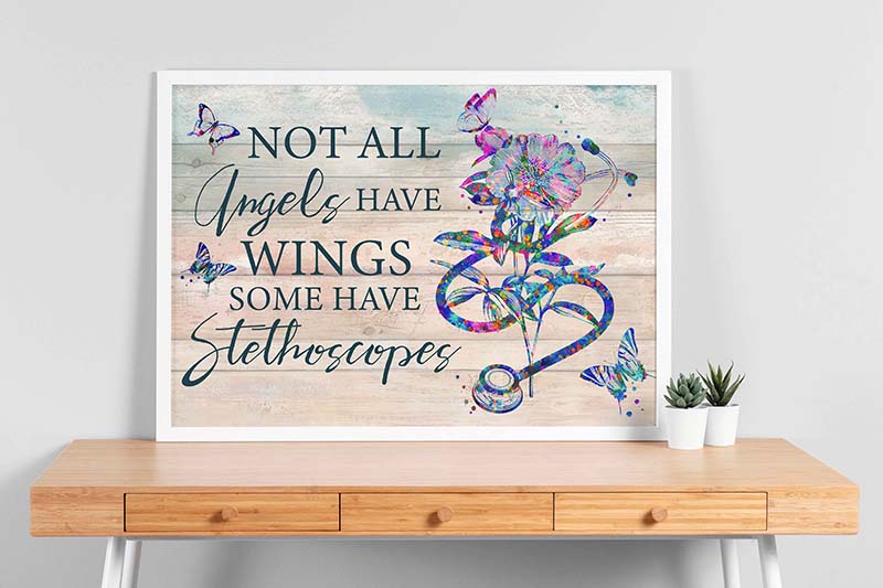 Not All Angels Have Wings Some Have Stethoscopes-TT2512