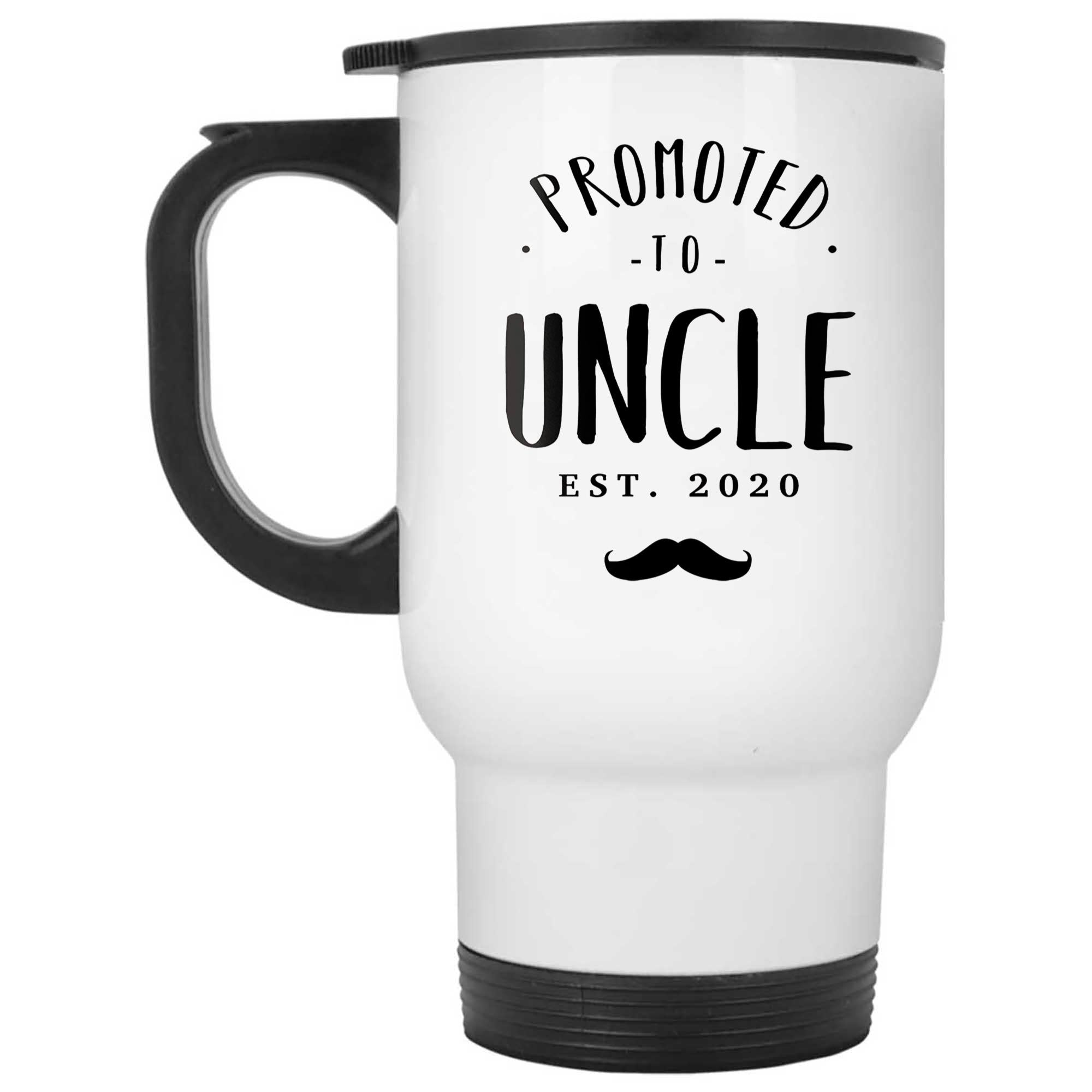 Skitongifts Funny Ceramic Novelty Coffee Mug Only The Best Brothers Get Promoted To Uncle Boc3ZbW