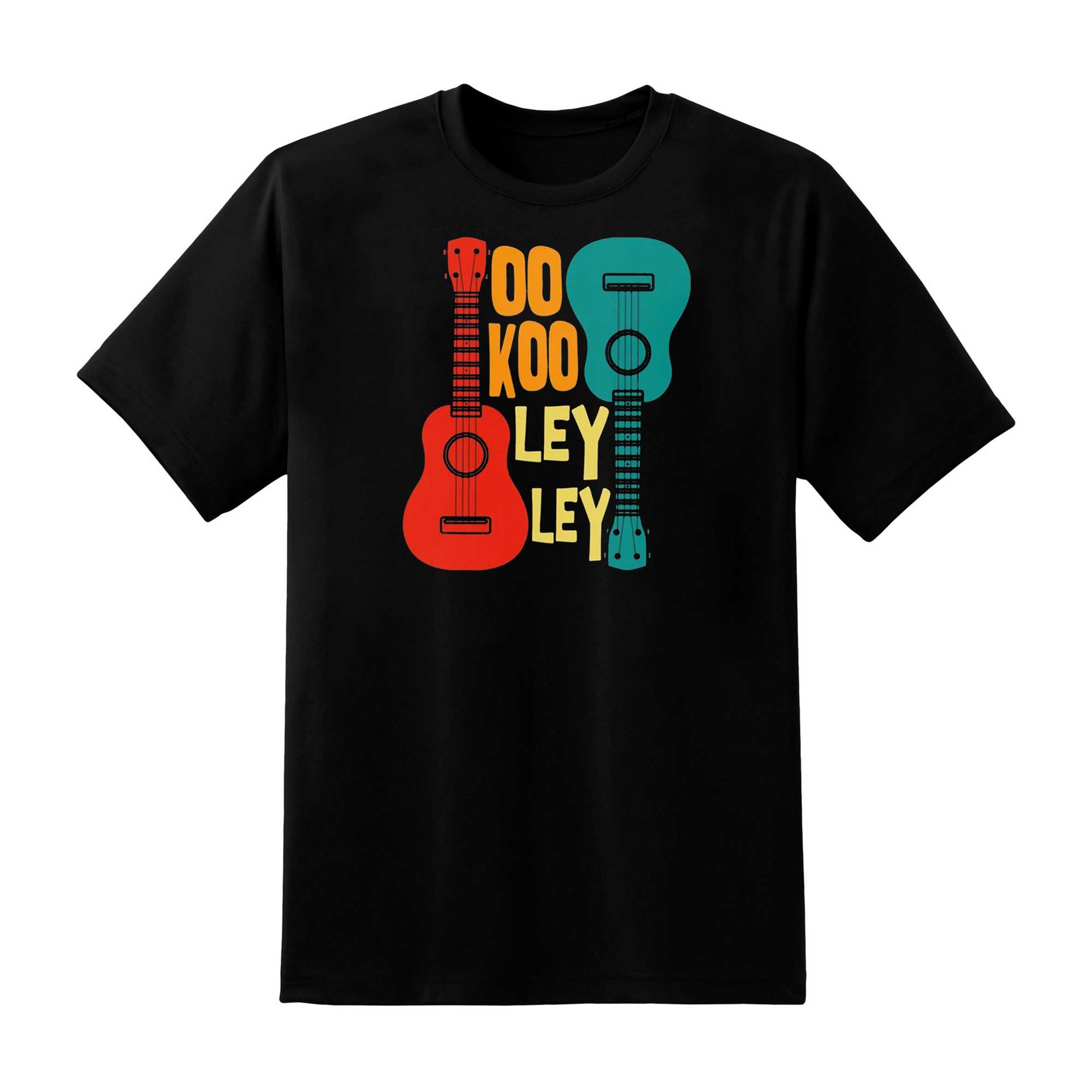 Skitongift Oo Koo Ley Ley Shirt Funny Uke Instrument Gifts For Uku Lovers Instrumentalists String Instrument T Shirt Uku Graphic Funny Shirts
