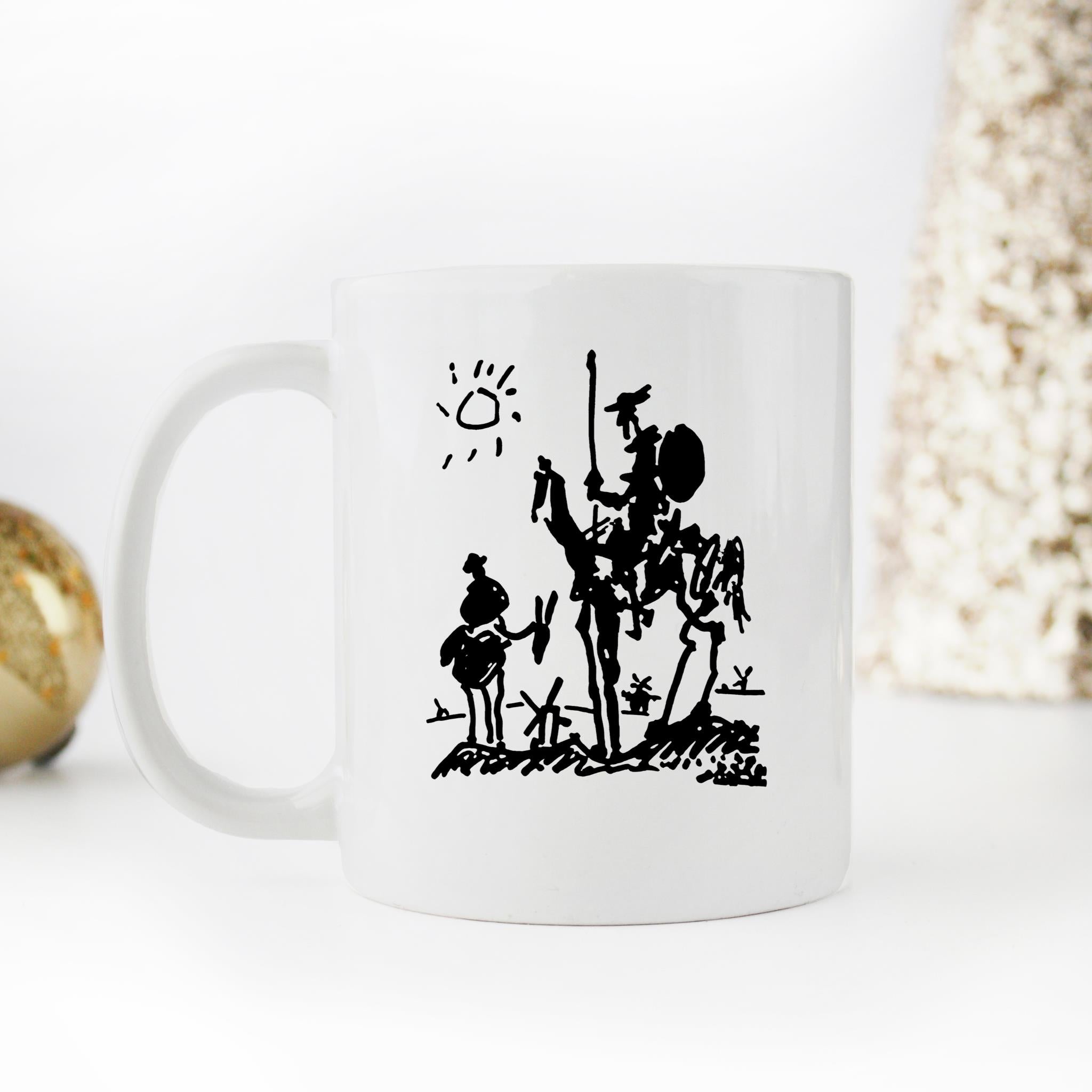 Skitongifts Funny Ceramic Novelty Coffee Mug Pablo Picasso IqfVOVX