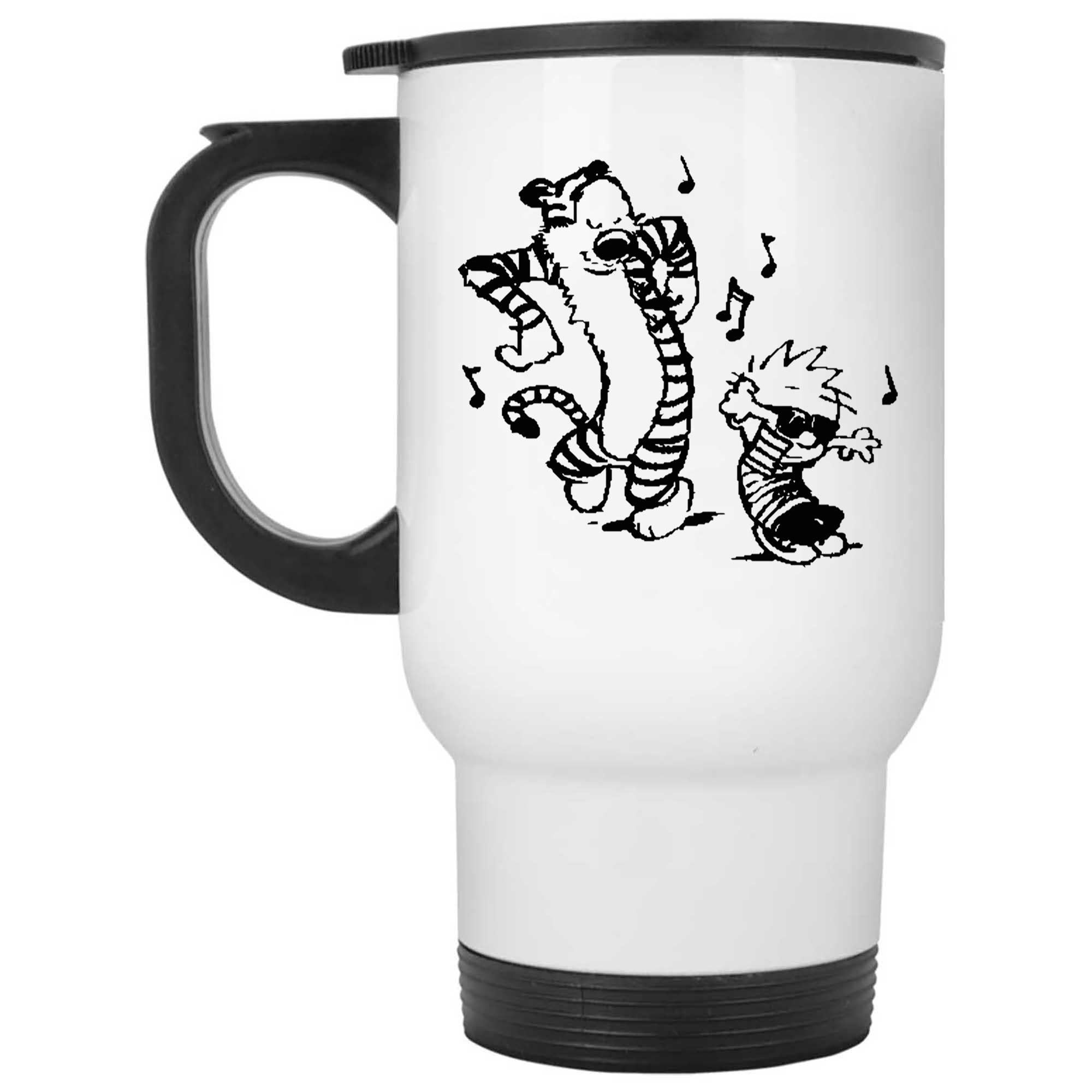 Skitongifts Funny Ceramic Novelty Coffee Mug Playing Dance QchLKeT