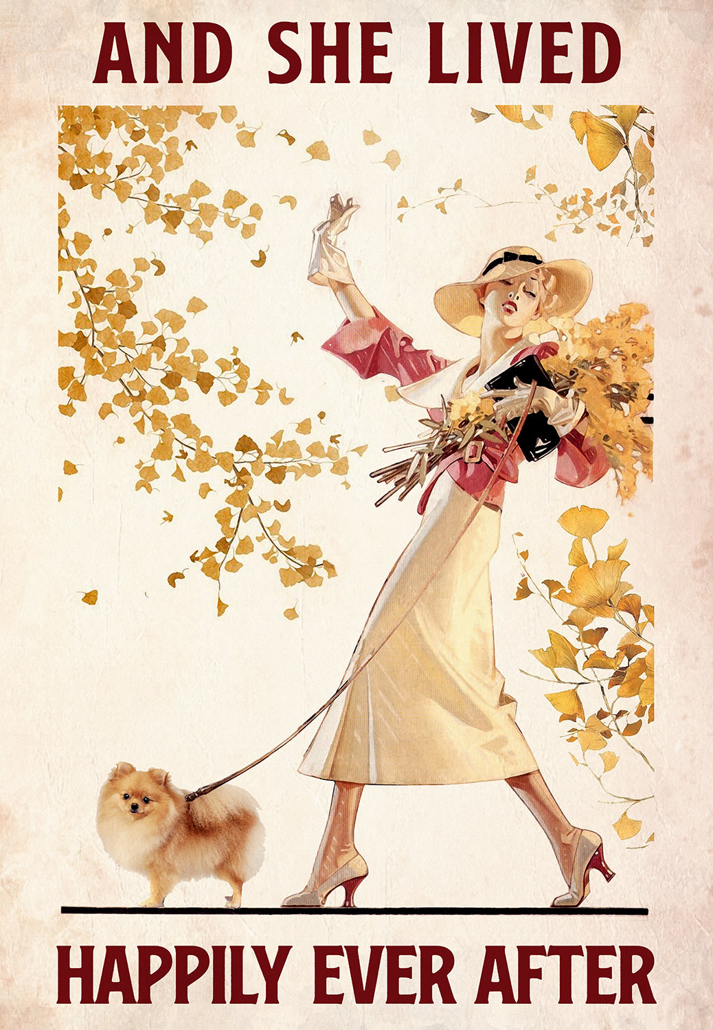 Pomeranian - And She Lived Happily Ever After Dog Lovers-MH1108