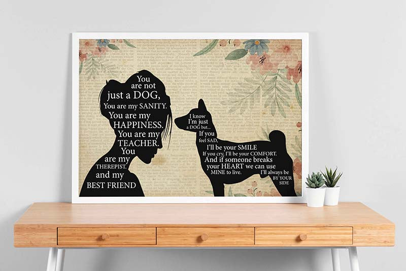 Pomeranian Girl Therapist Best Friend You are Not Just A Basenji Dog-TT1202