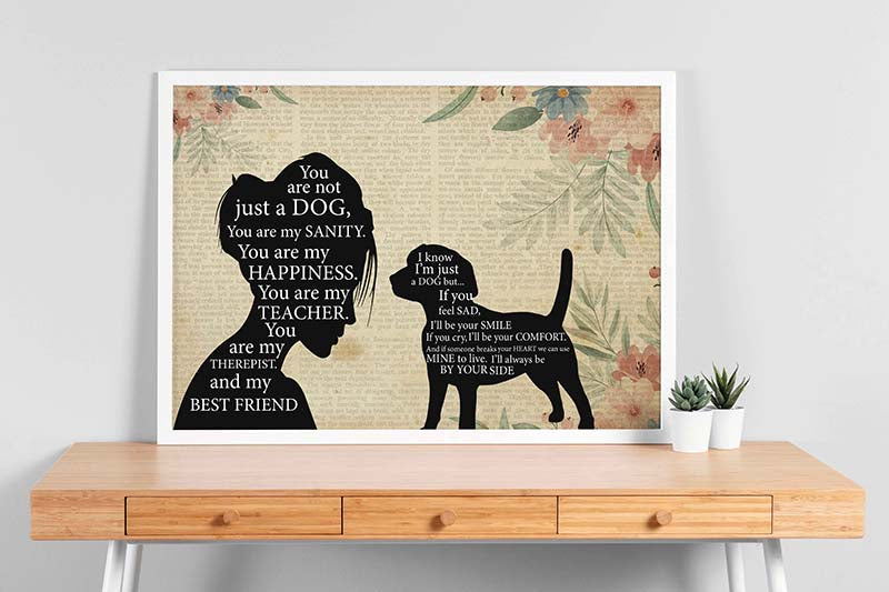 Pomeranian Girl Therapist Best Friend You are Not Just A Beagle Dog-TT1202