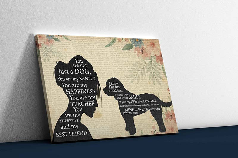 Skitongifts Wall Decoration, Home Decor, Decoration Room Pomeranian Girl Therapist Best Friend You are Not Just A Cavapoo Dog-TT1202