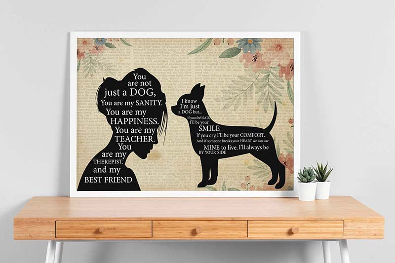 Pomeranian Girl Therapist Best Friend You are Not Just A Chihuahua Dog-TT1202