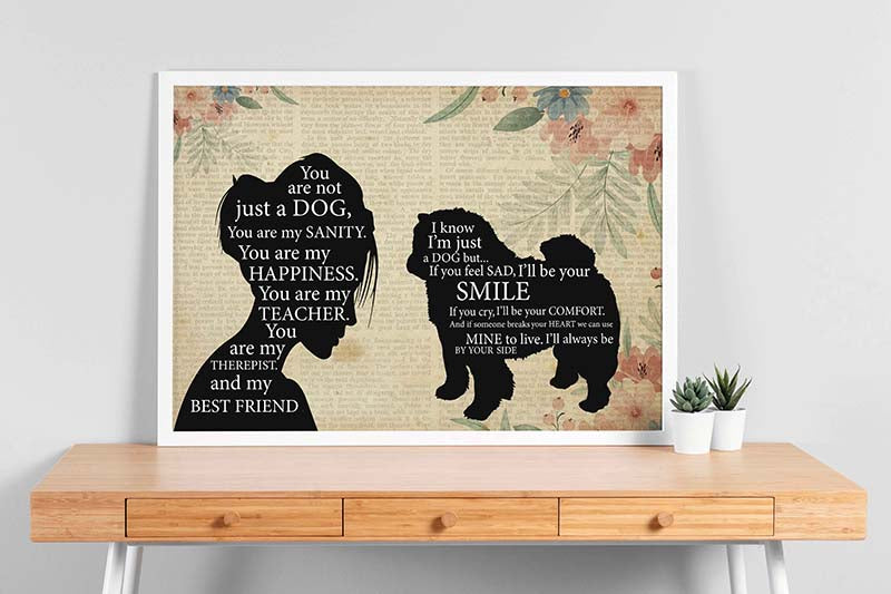 Pomeranian Girl Therapist Best Friend You are Not Just A Chow Chow Dog-TT1202