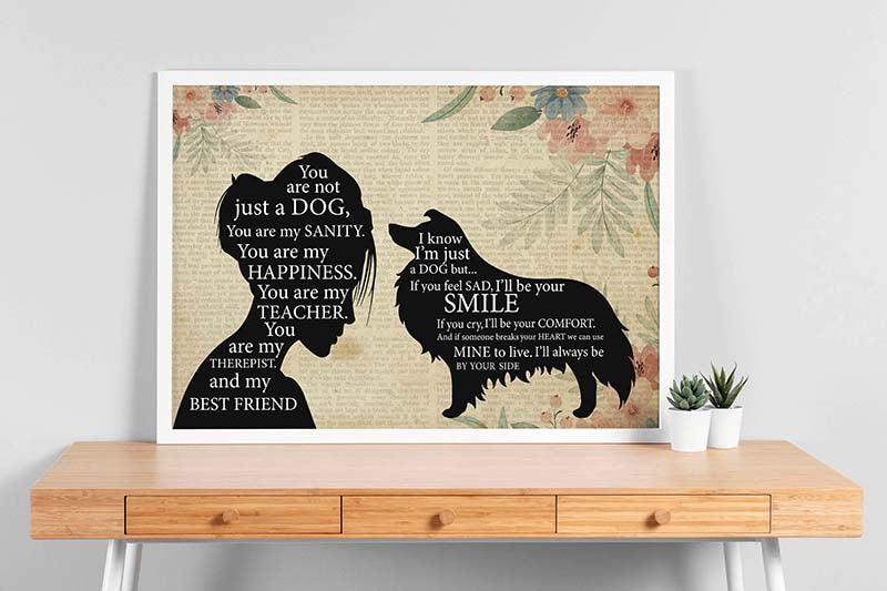 Pomeranian Girl Therapist Best Friend You are Not Just A Collie Dog-TT1202