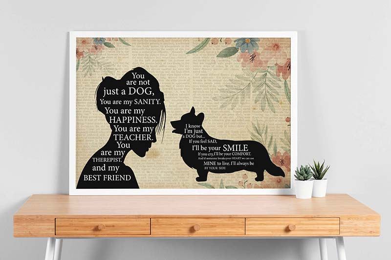 Pomeranian Girl Therapist Best Friend You are Not Just A Corgi Dog-TT1202