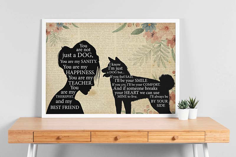 Pomeranian Girl Therapist Best Friend You are Not Just A Dog-TT1202