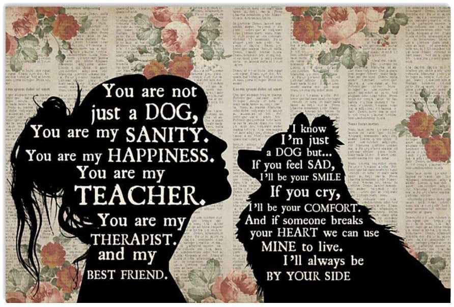 Pomeranian Girl Therapist Best Friend You Are Not Just A Dog Landscape