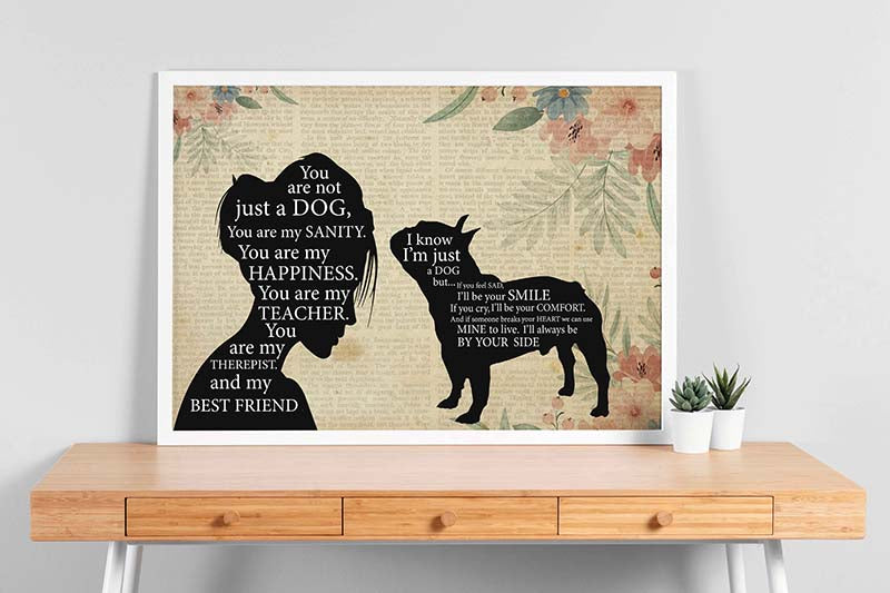 Pomeranian Girl Therapist Best Friend You are Not Just A French Bulldog Dog-TT1202