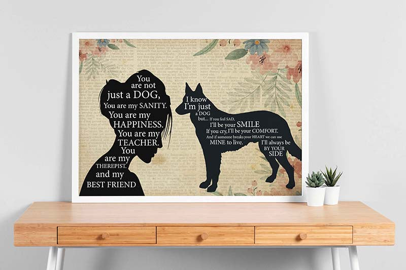 Pomeranian Girl Therapist Best Friend You are Not Just A German Shepherd Dog-TT1202