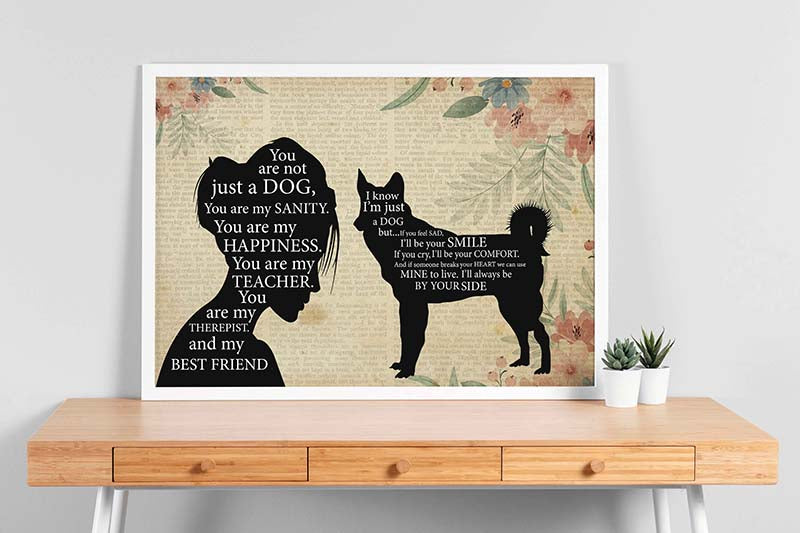 Pomeranian Girl Therapist Best Friend You are Not Just A Husky Dog-TT1202