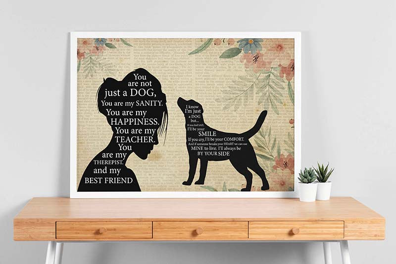 Pomeranian Girl Therapist Best Friend You are Not Just A Labrador Dog-TT1202