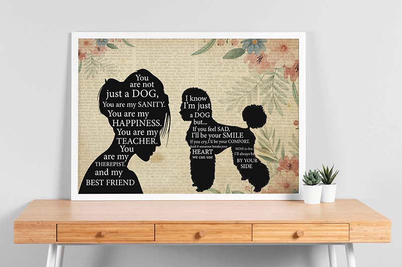 Pomeranian Girl Therapist Best Friend You are Not Just A Maltipoo Dog-TT1202