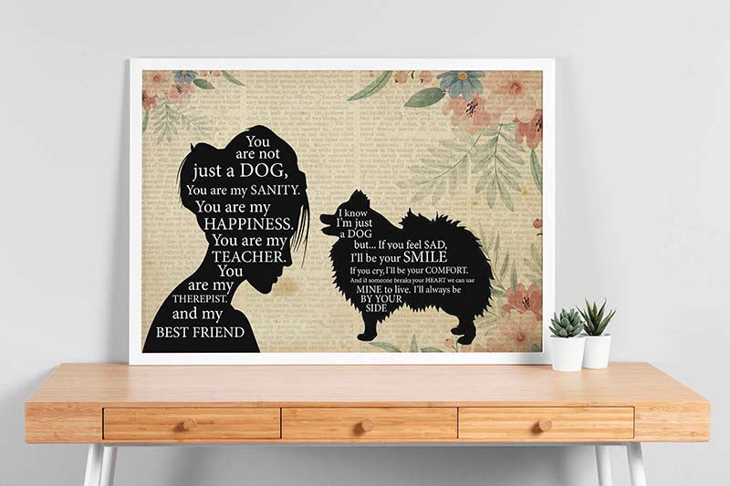 Pomeranian Girl Therapist Best Friend You are Not Just A Pomeranian Dog-TT1202
