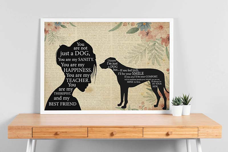 Pomeranian Girl Therapist Best Friend You are Not Just A Rhodesian Ridgeback Dog-TT1202