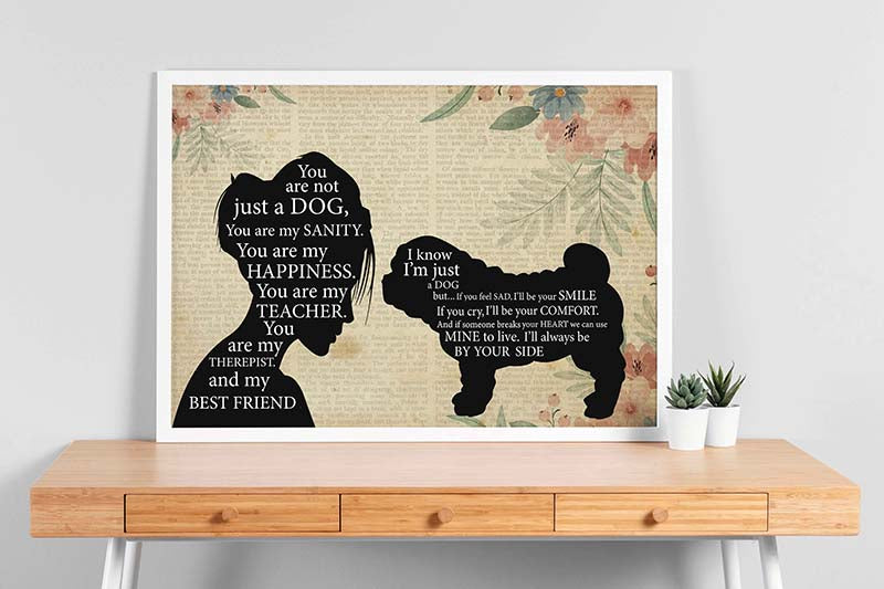 Pomeranian Girl Therapist Best Friend You are Not Just A Sharpei Dog-TT1202