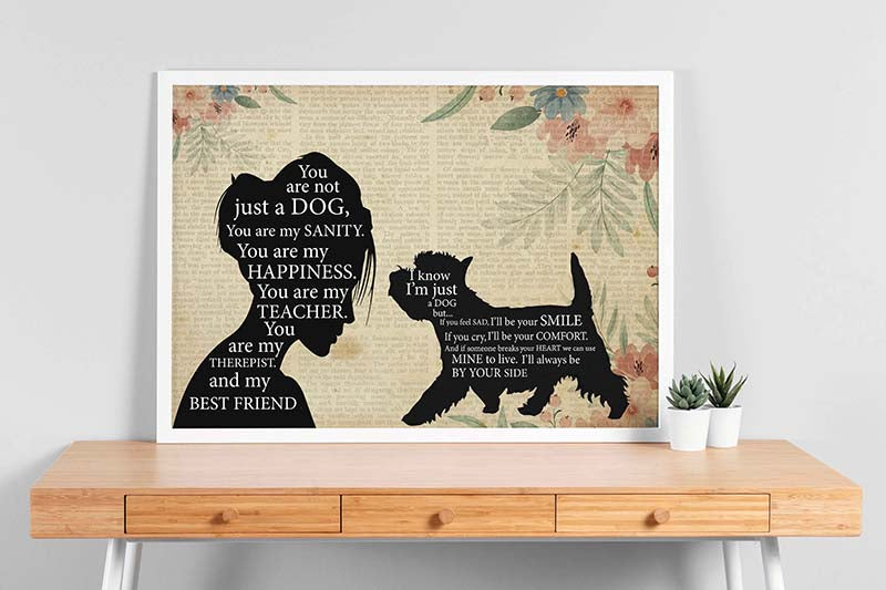 Pomeranian Girl Therapist Best Friend You are Not Just A Westie Dog-TT1202