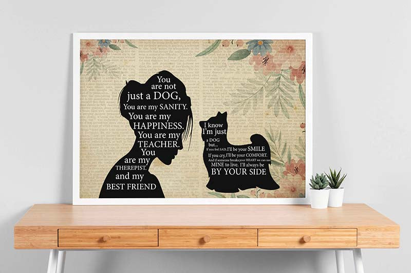 Pomeranian Girl Therapist Best Friend You are Not Just A Yorkie Dog-TT1202
