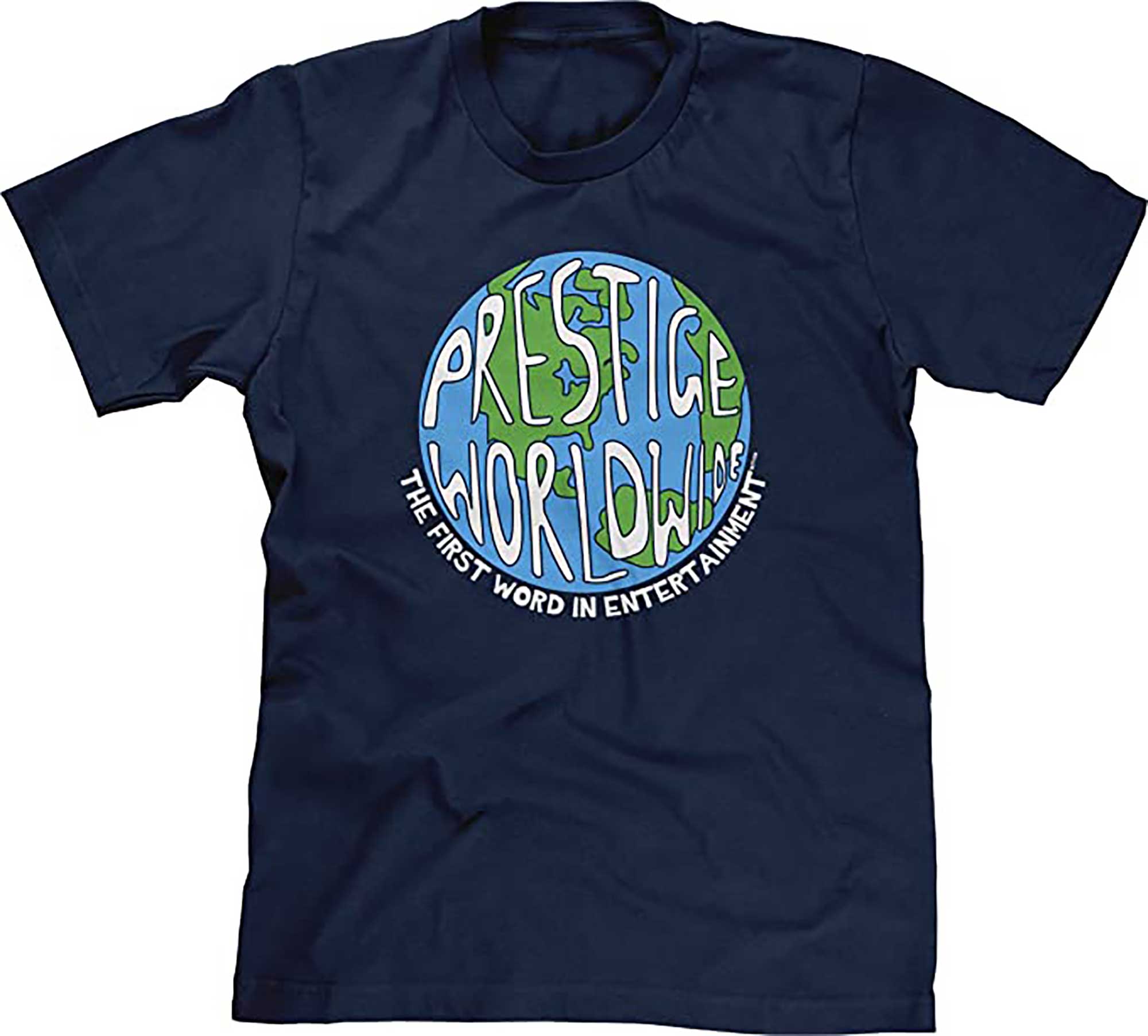 Skitongifts Prestige Worldwide The First Word In Entertaiment Mens T Shirt