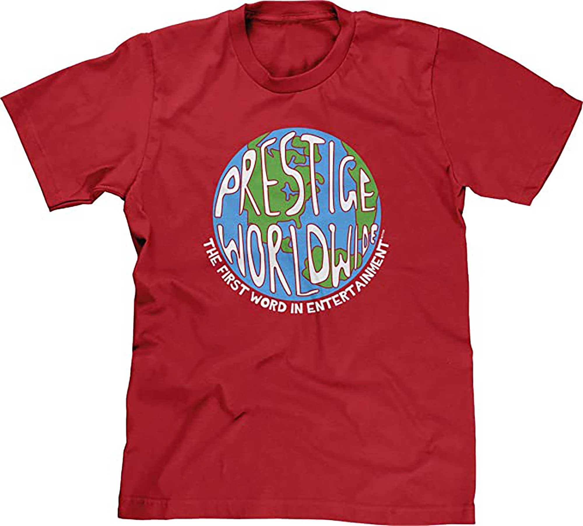 Skitongifts Prestige Worldwide The First Word In Entertaiment Mens T Shirt