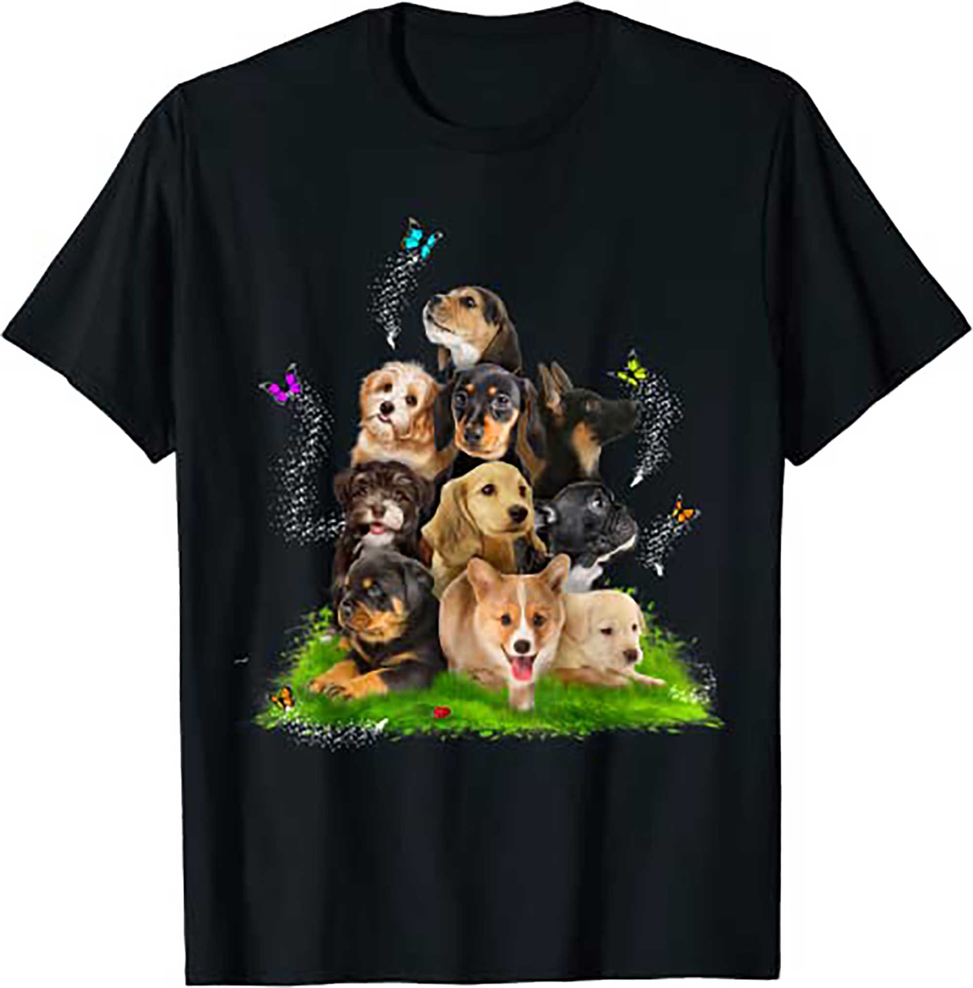 Puppy Tshirt, Puppy Pile Shirt, Cute Puppy T Shirt, Dog T Shirt