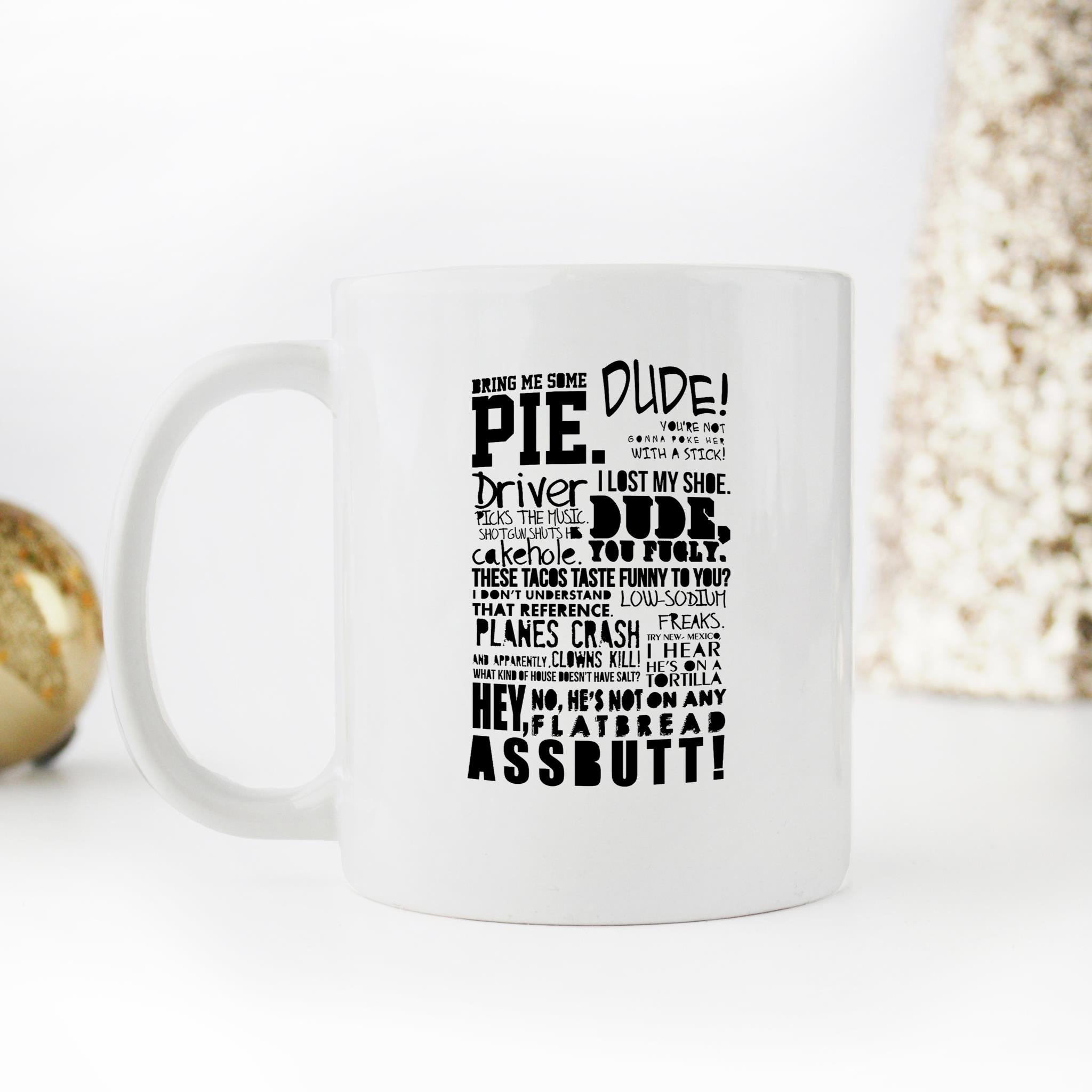 Skitongifts Funny Ceramic Novelty Coffee Mug Quote From Supernatural Tv Show Dean Winchester Bring Me Some Pies kMuCDRv