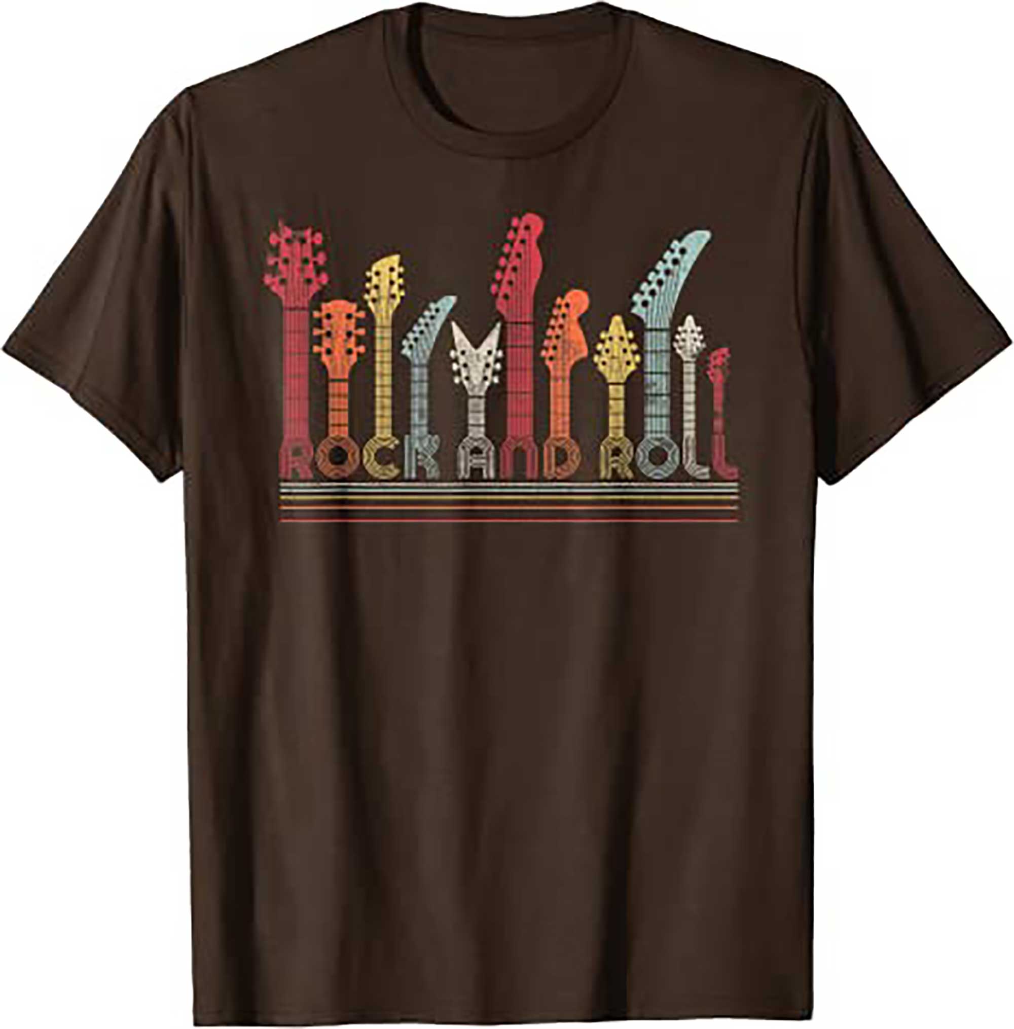 Skitongift Rock And Roll Shirt Retro Style T Shirt