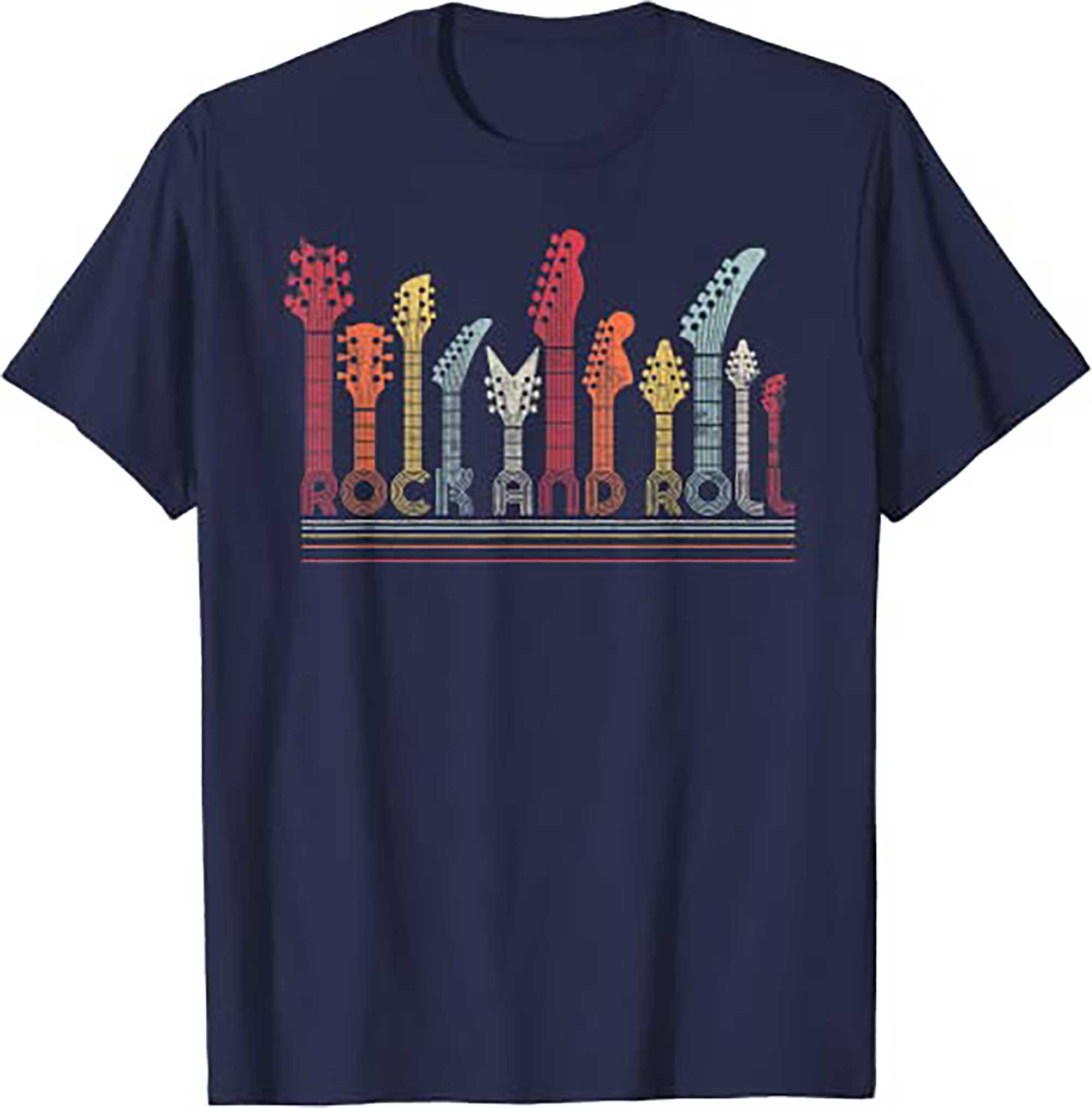 Skitongift Rock And Roll Shirt Retro Style T Shirt